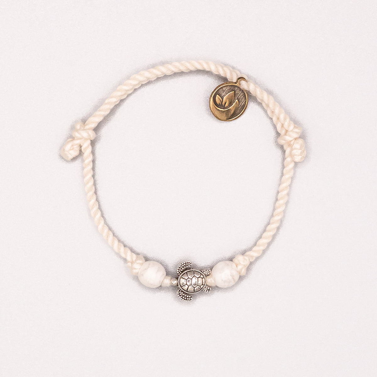 Bracelet weiß "TURTLE" Patenschaft