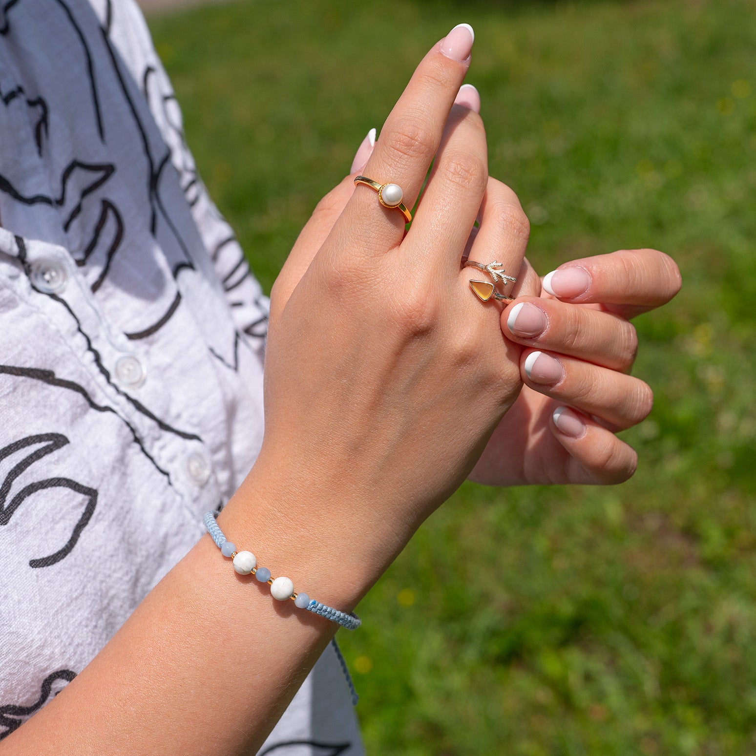 Armband türkis - "Blue Ocean Bingin" Edition – Ansicht 4