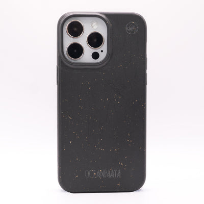 iPhone 15 pro Hülle - schwarz - nachhaltig