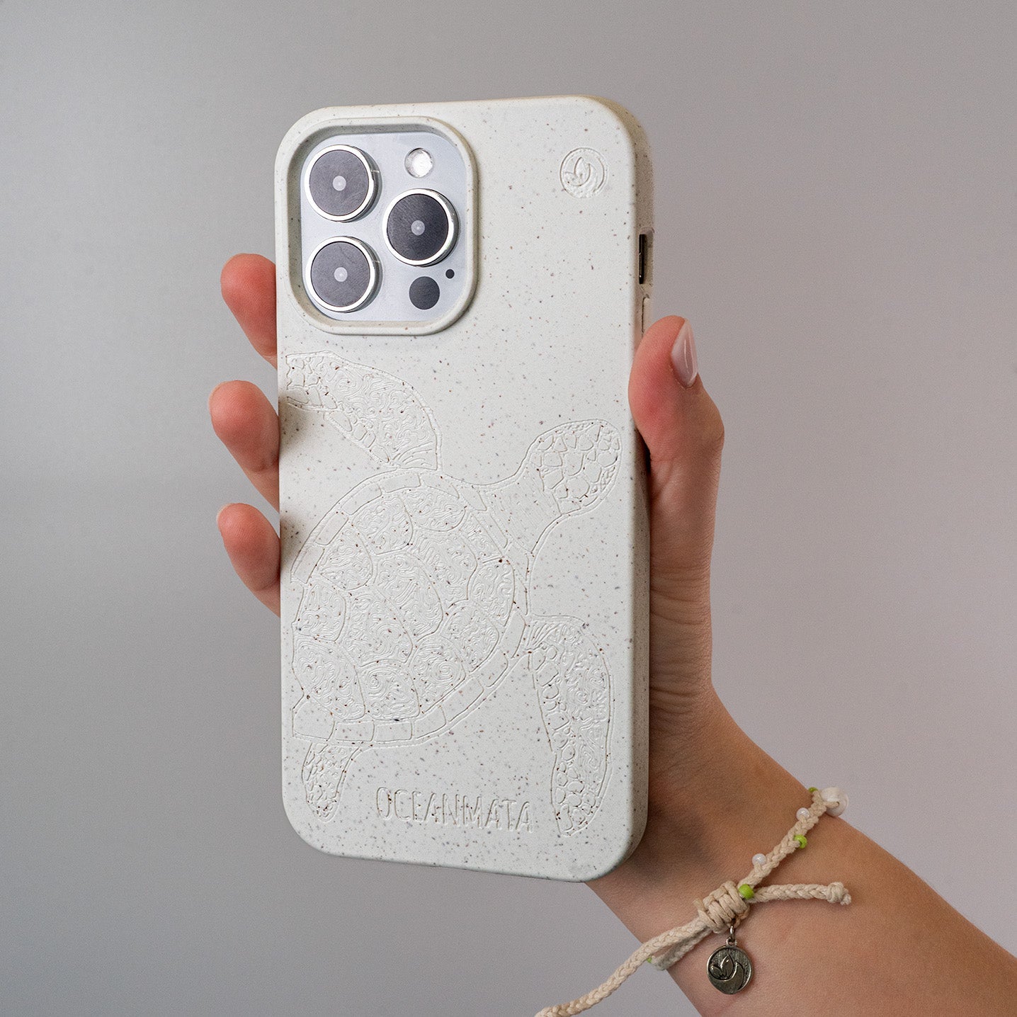 iPhone 18 Pro Max / 17 Pro Max Hülle - Schildkröte bunt - "Kura-Kura" - nachhaltig