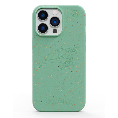 iPhone 17 pro max Hülle - grün - "TURTLE" - nachhaltig
