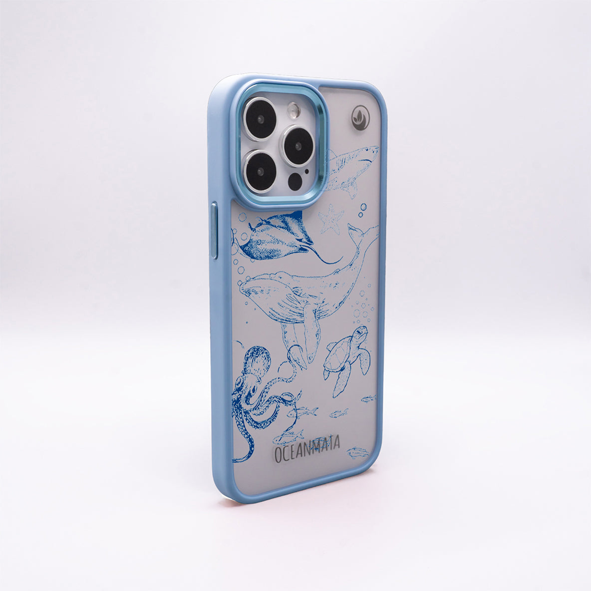iPhone 11 pro max Hülle - Wal blau - "WhaleLife" - nachhaltig – Ansicht 3