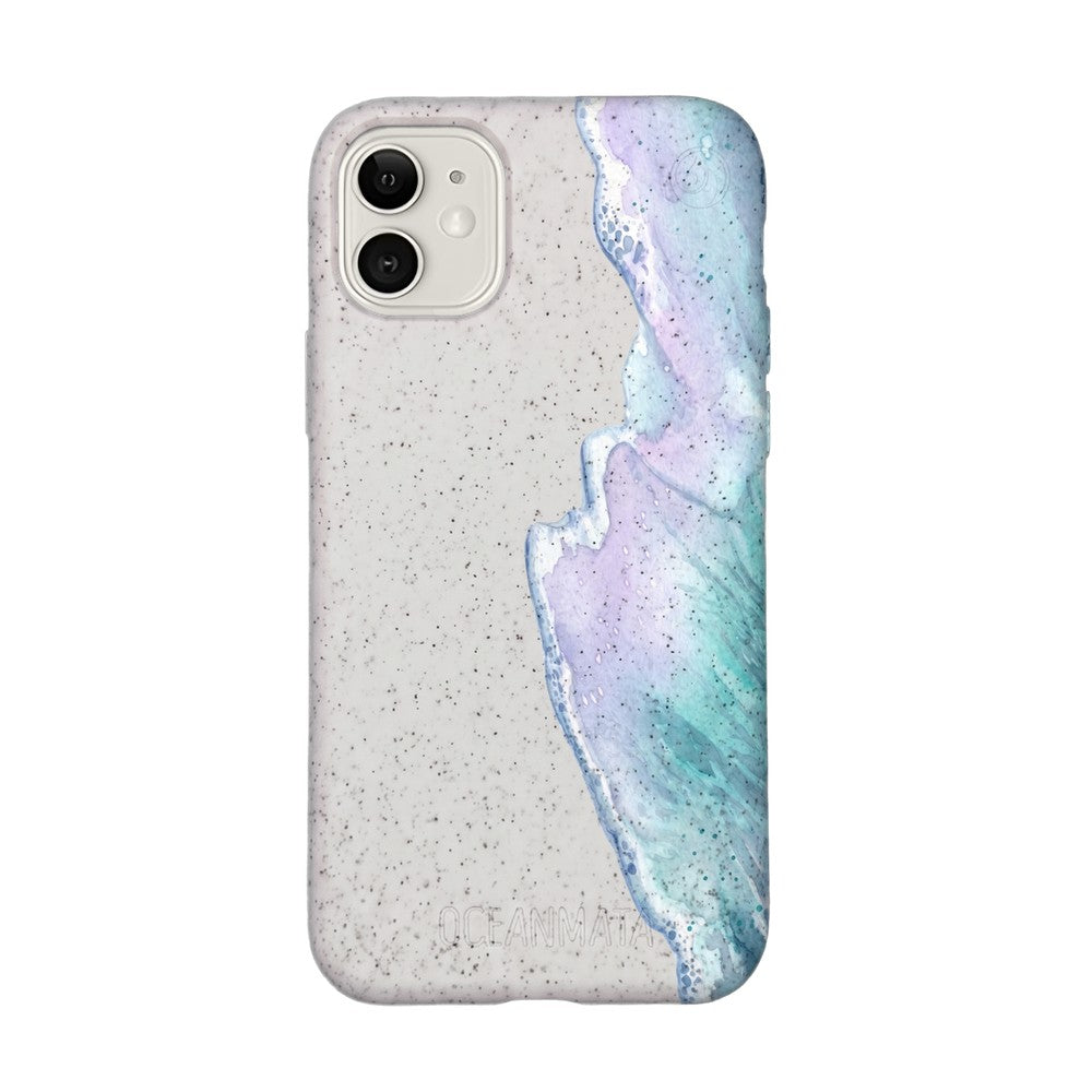 Biologisch abbaubare Handyhülle iPhone 11 Bluehour — kompostierbar — Vorderseite