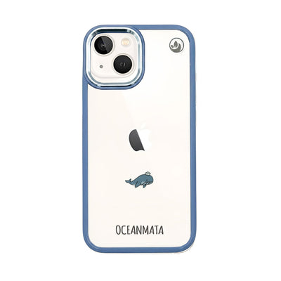 iPhone 13 mini Case - Whale blue - "Captain Whale" - sustainable