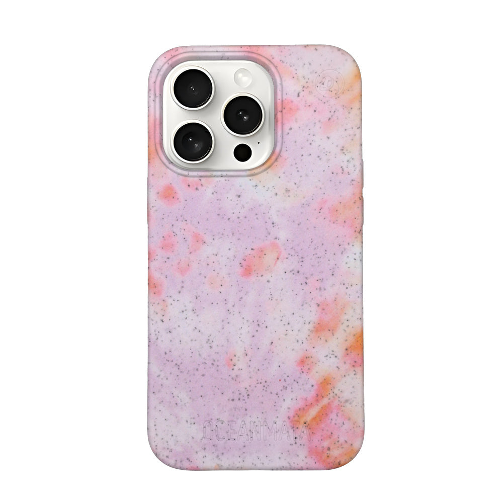 Biologisch abbaubare Handyhülle iPhone 15 pro max Coralful — kompostierbar — Vorderseite