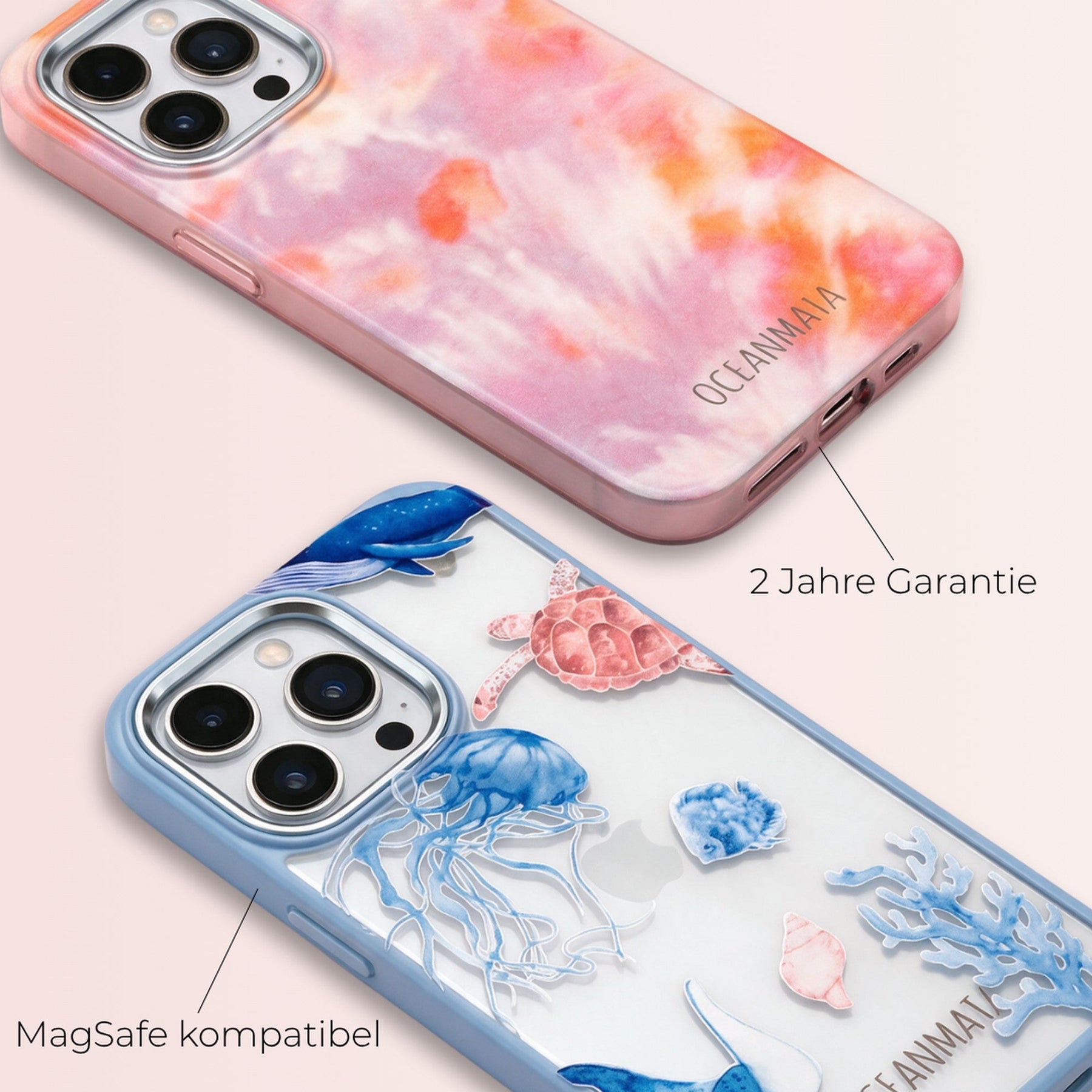 Nachhaltige Handyhülle Samsung S26 Swarmin aus Ocean Plastic — Garantie & MagSafe-Kompatibilität