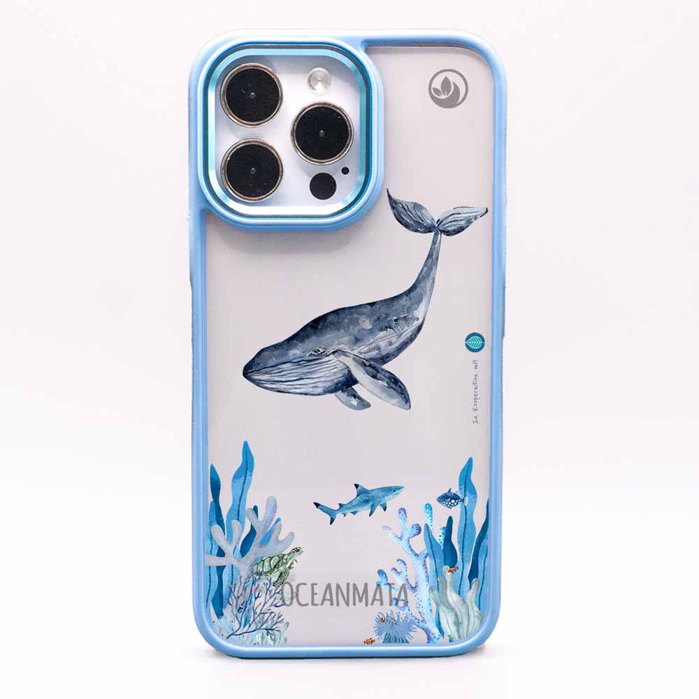 iPhone 14 pro max Hülle - Meer blau - "Ocean" - nachhaltig