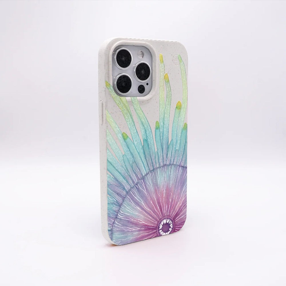iPhone 12 mini Hülle - weiß - "jellybutton" - nachhaltig