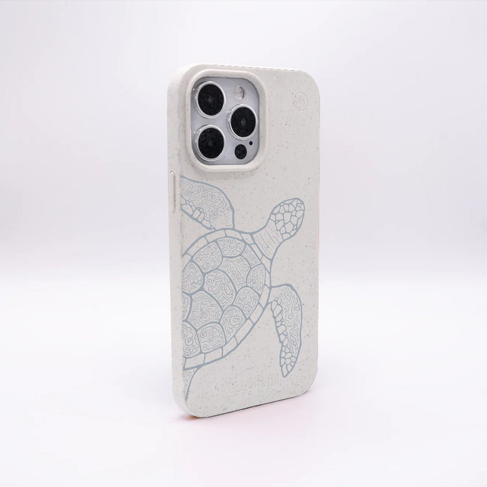iPhone 14 Pro Case - Colorful Turtle - "Kura-Kura" - Sustainable