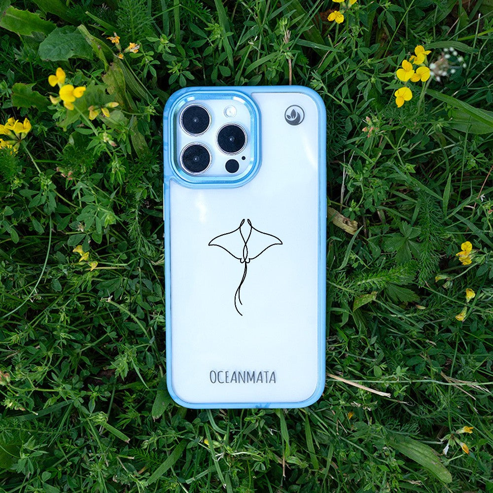 Nachhaltige Handyhülle iPhone 18 Pro Max / 17 Pro Max Manta aus Ocean Plastic — Bonus