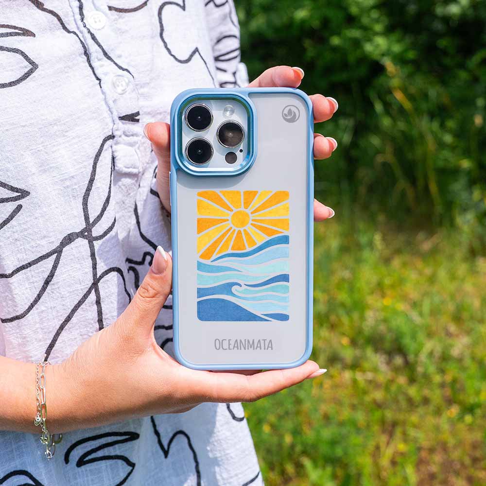 Samsung S24+ Hülle - Meer blau - "Sun&Sea" - nachhaltig