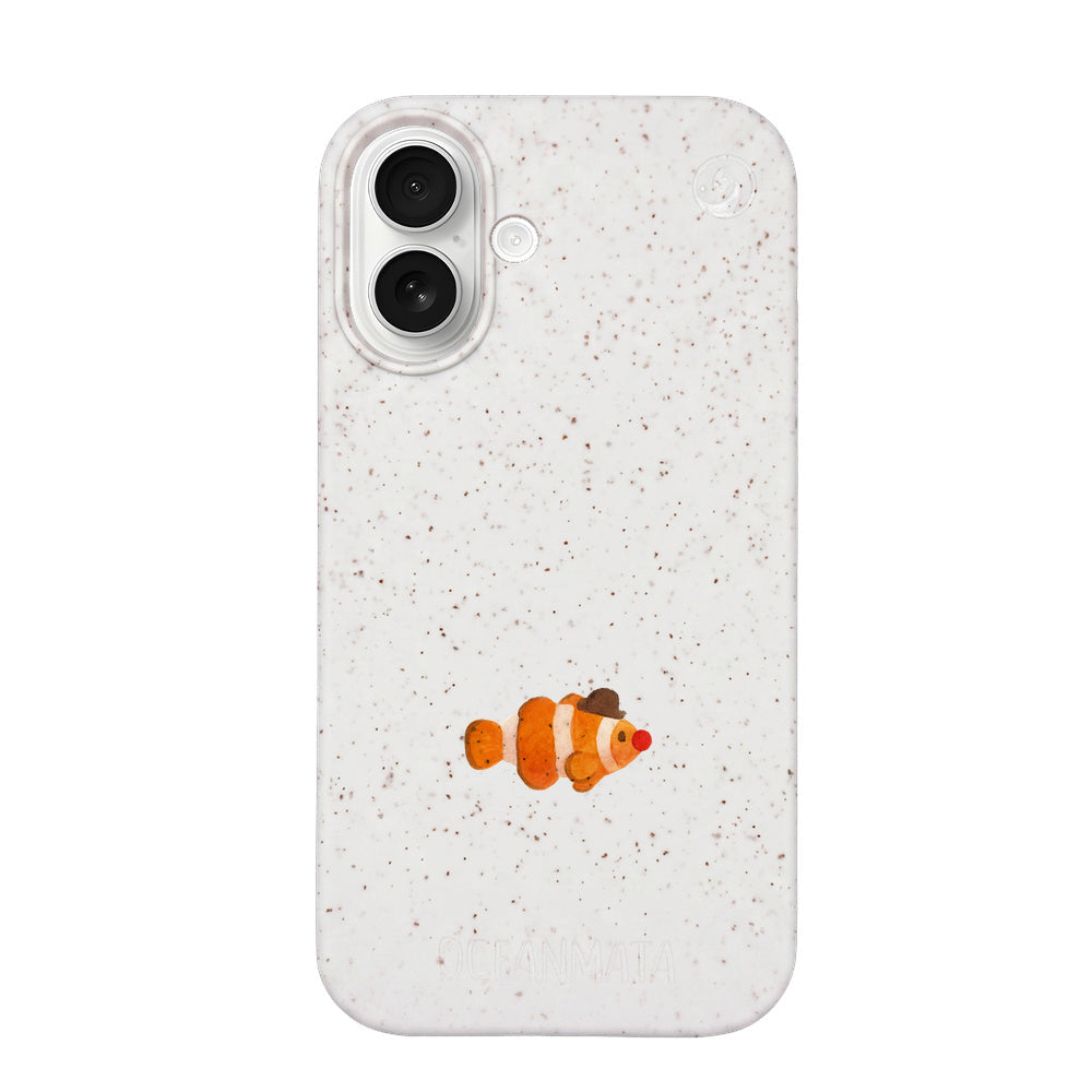 Biologisch abbaubare Handyhülle iPhone 17 Mrclownfish — kompostierbar — Vorderseite