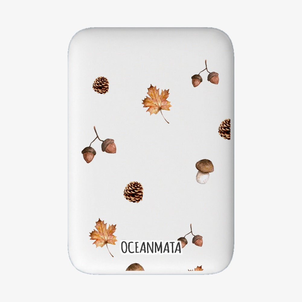 Powerbank MagSafe - "Autumn Season" - nachhaltig