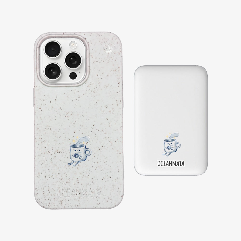 Powerbank MagSafe - "coffeelove" - nachhaltig