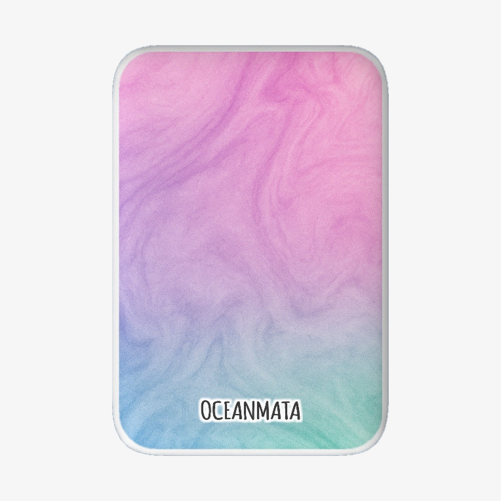 Powerbank MagSafe - "Colored Marble" - nachhaltig