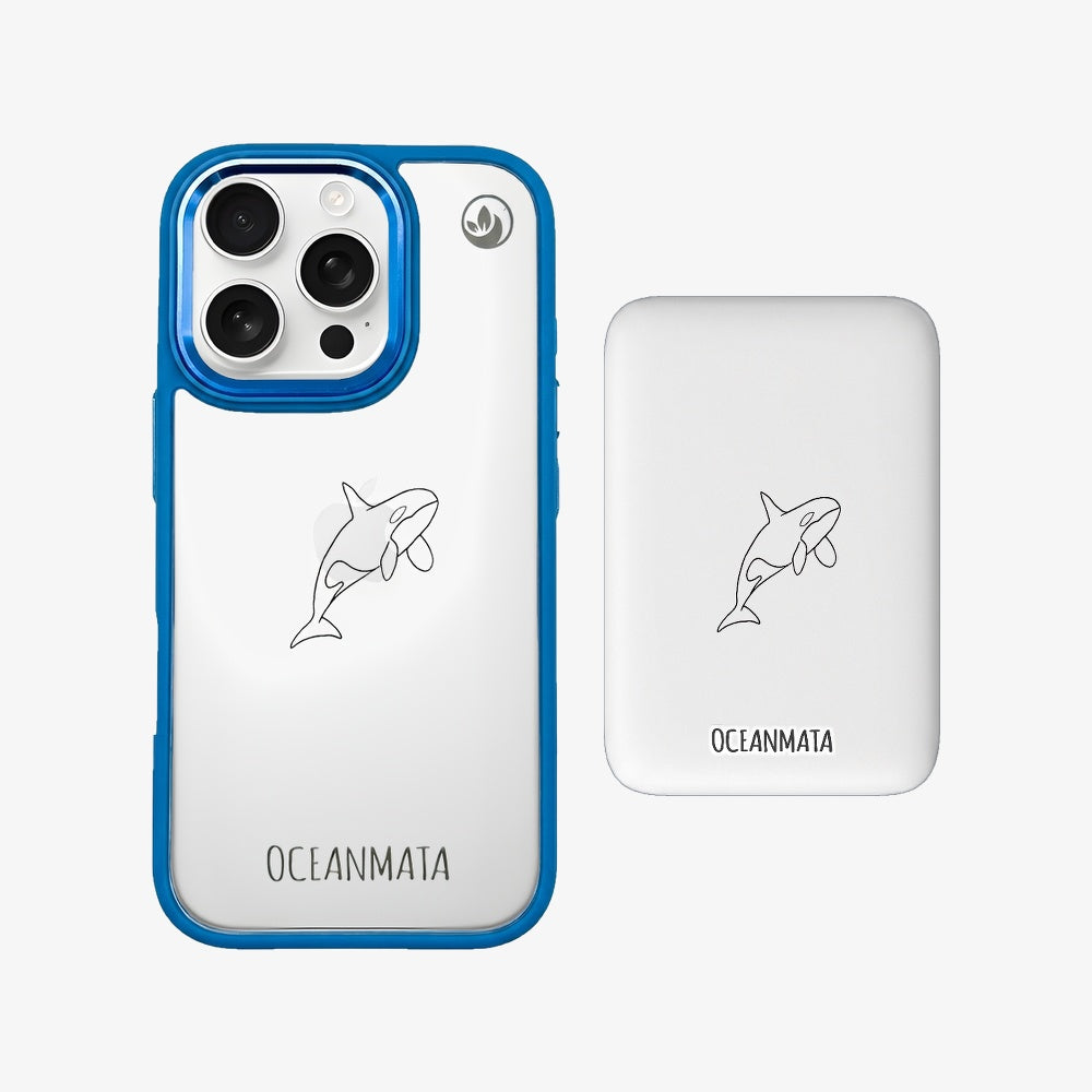 Powerbank MagSafe - "Orca" - nachhaltig