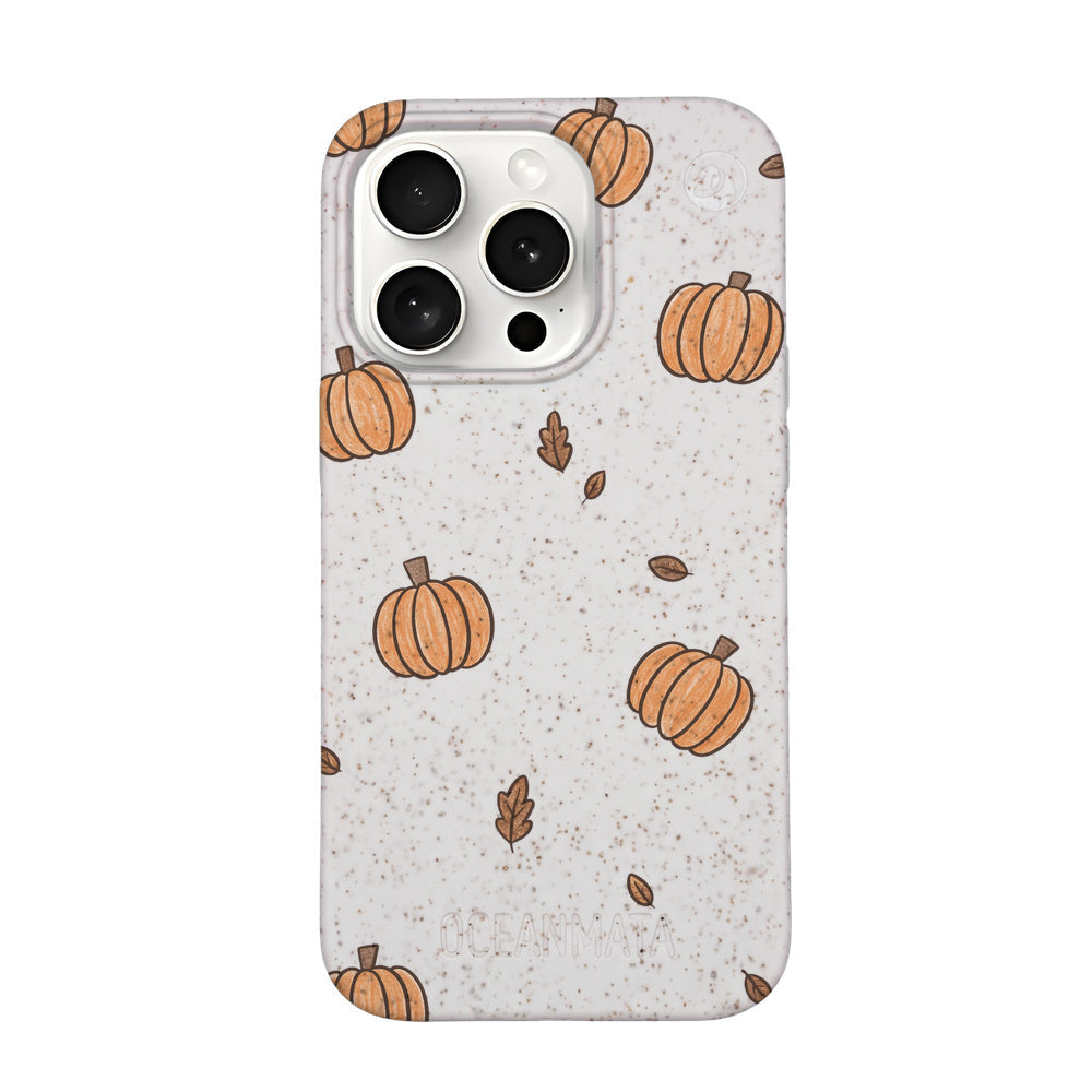 iPhone 15 pro Hülle - Kürbis - "Pumpkin" - nachhaltig