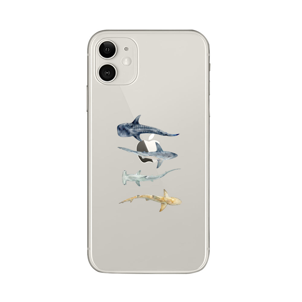 Biologisch abbaubare Handyhülle iPhone 11 Sharkproject — kompostierbar — Vorderseite