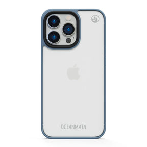 iPhone 17 pro Hülle - durchsichtig ozeanblau - nachhaltig