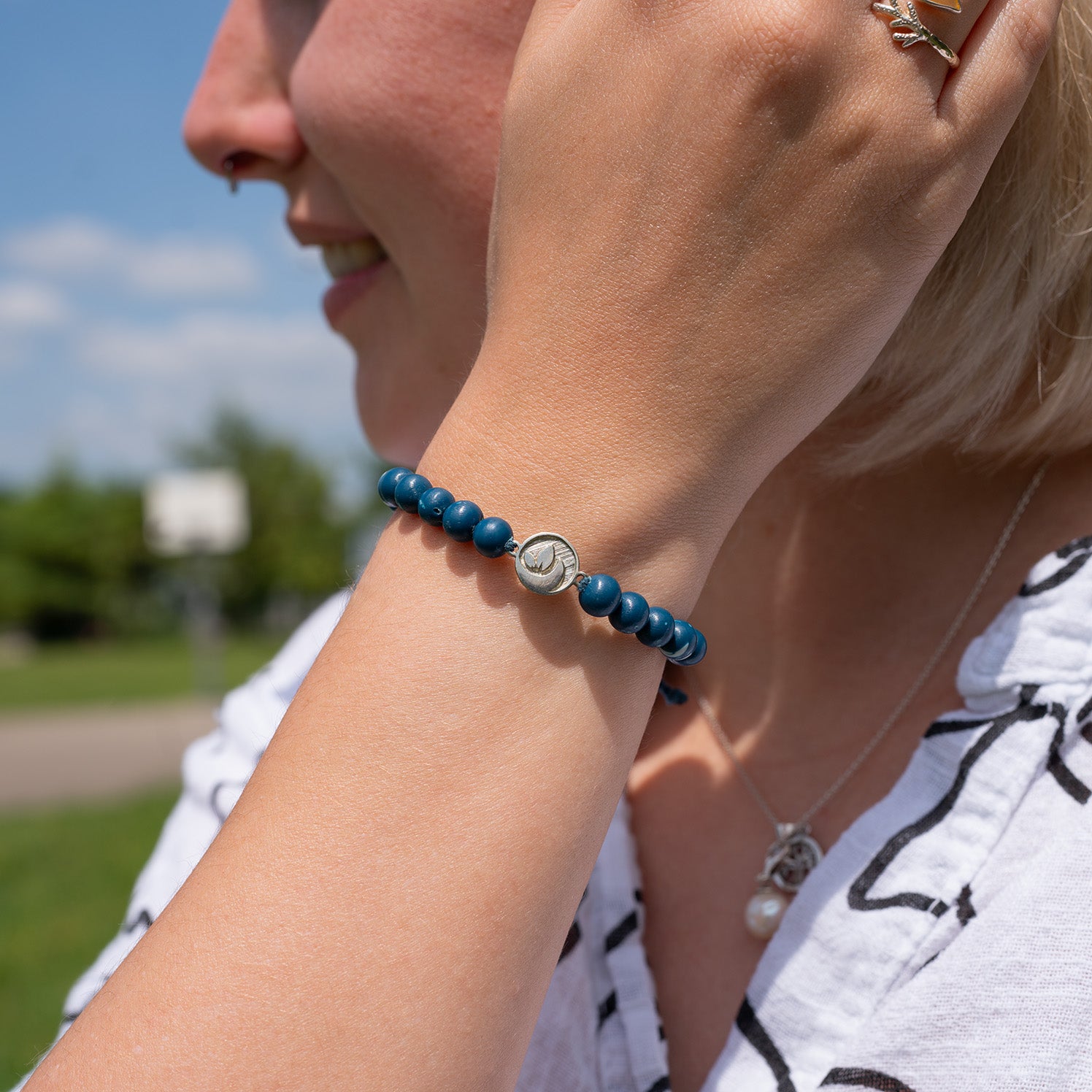 Armband blau "DOLPHIN"