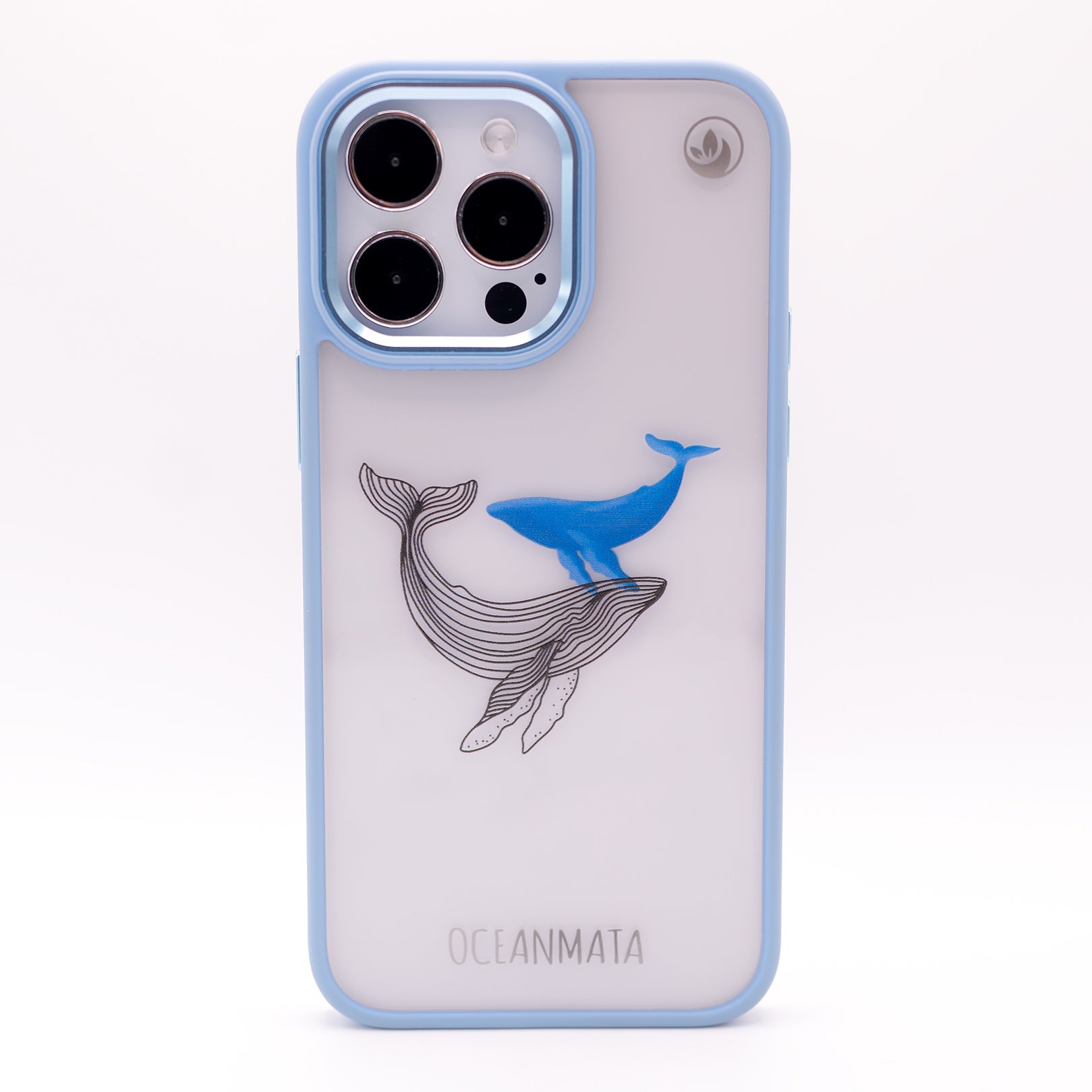 iPhone 11 pro Hülle - Wal blau - "BlueWhale" - nachhaltig
