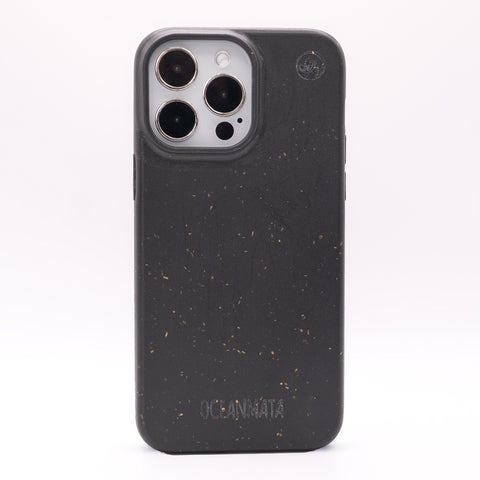iPhone 15 pro Hülle - schwarz - nachhaltig