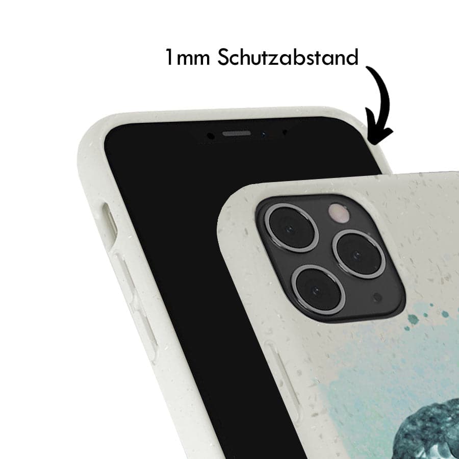 iPhone 14 pro max Hülle - Schildkröte grün - "Baby Turtle" - nachhaltig