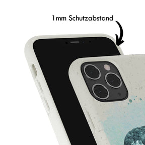 iPhone 15 pro Hülle - Schildkröte grün - "Baby Turtle" - nachhaltig