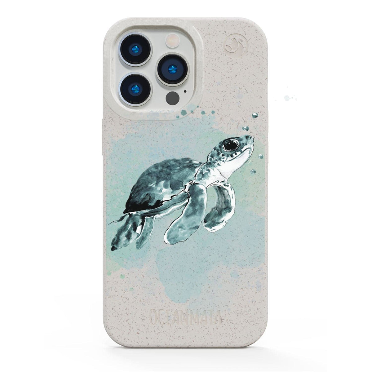 iPhone 15 pro max Hülle - Schildkröte grün - "Baby Turtle" - nachhaltig