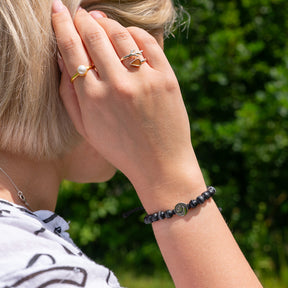 Armband schwarz "OCEAN PLASTIC"