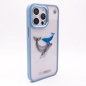 iPhone 11 pro Hülle - Wal blau - "BlueWhale" - nachhaltig