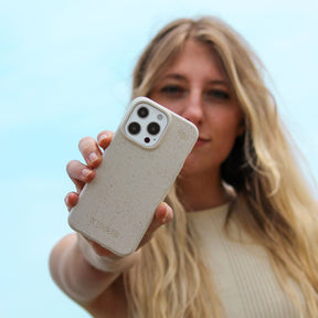 iPhone 16 pro max Hülle - weiß - nachhaltig – Ansicht 5