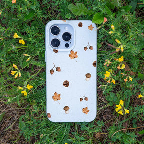 Biologisch abbaubare Handyhülle iPhone 18 Pro / 17 Pro Autumnseason — kompostierbar — Bonus