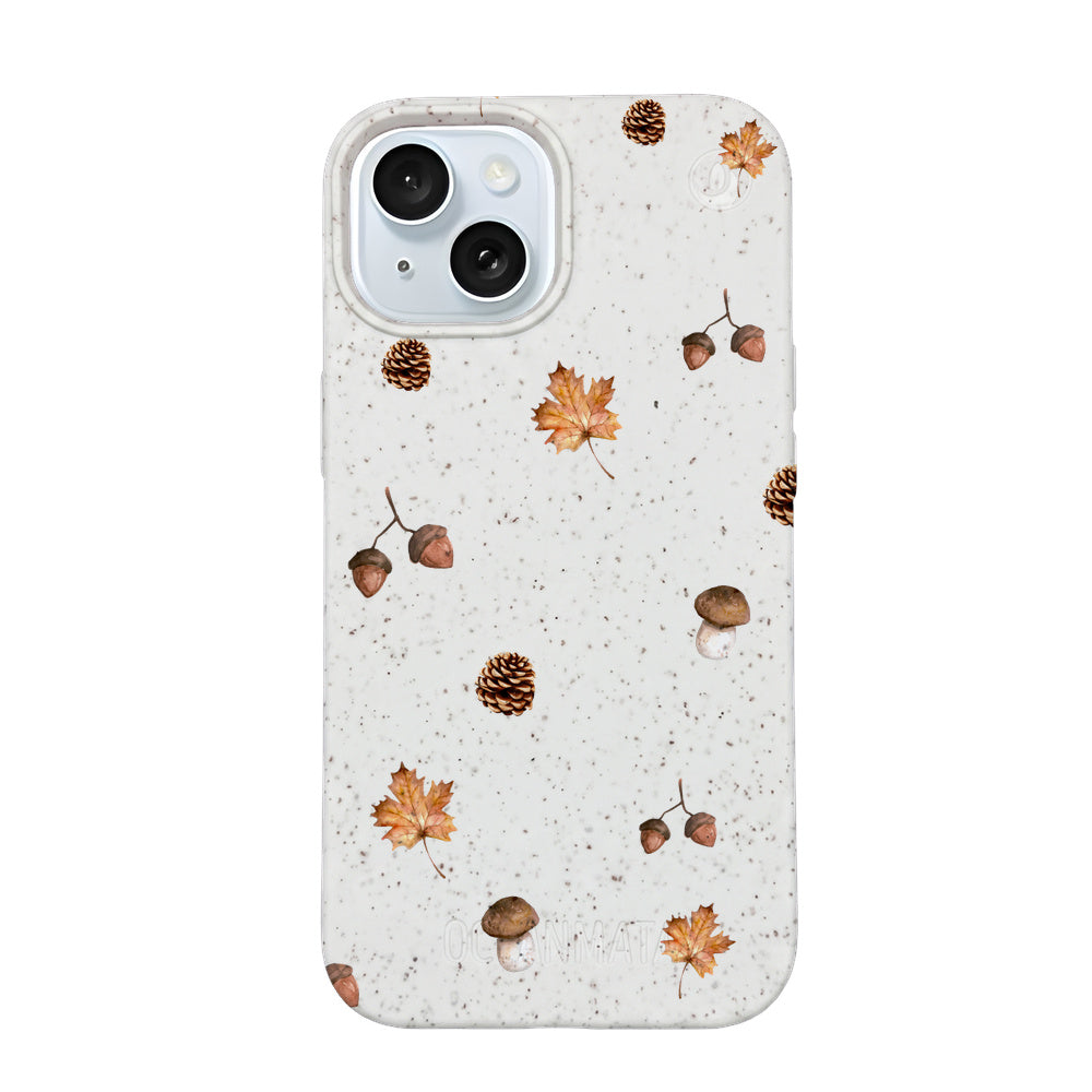 Biologisch abbaubare Handyhülle iPhone 15 Autumnseason — kompostierbar — Vorderseite