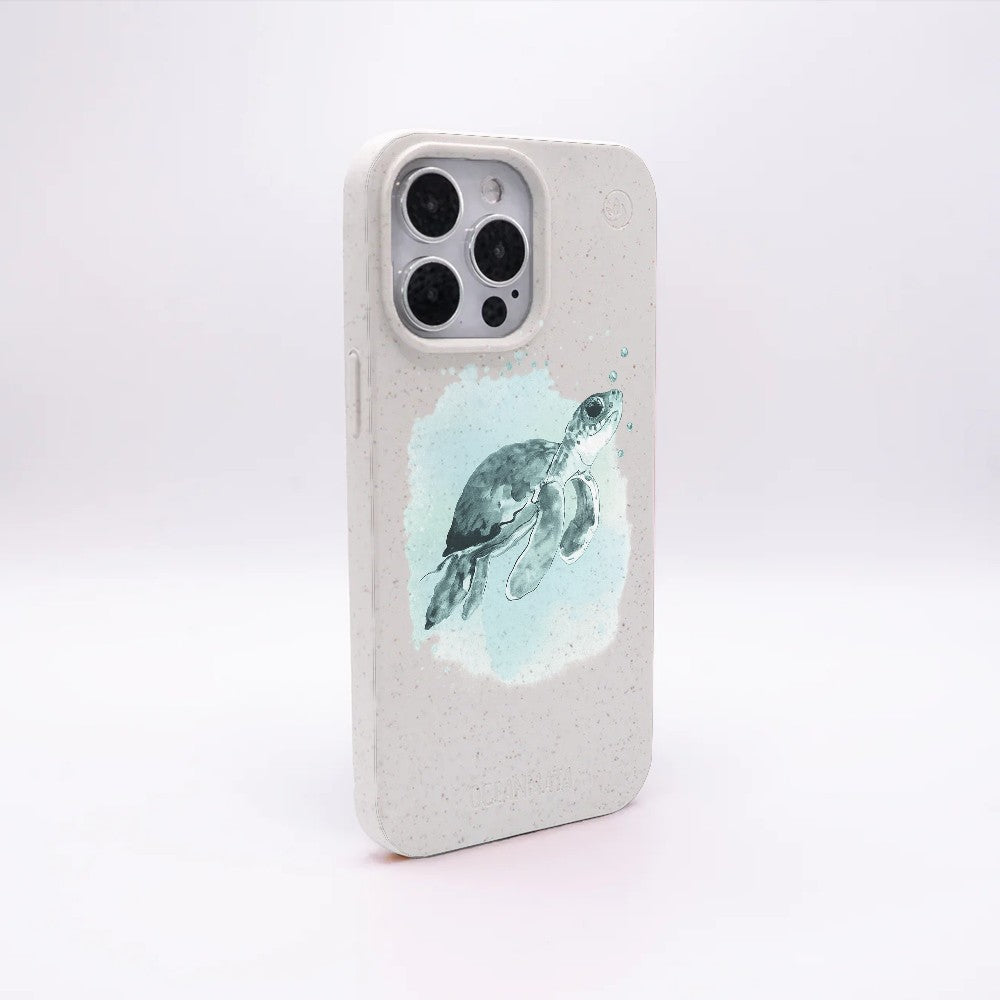 Biologisch abbaubare Handyhülle iPhone 11 Babyturtle — kompostierbar — Rückseite