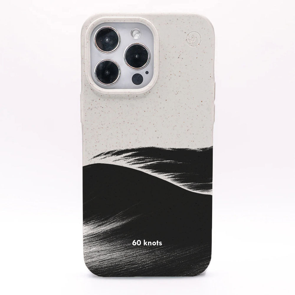 iPhone SE/7/8 Hülle - Düne weiß - "60knots" - nachhaltig