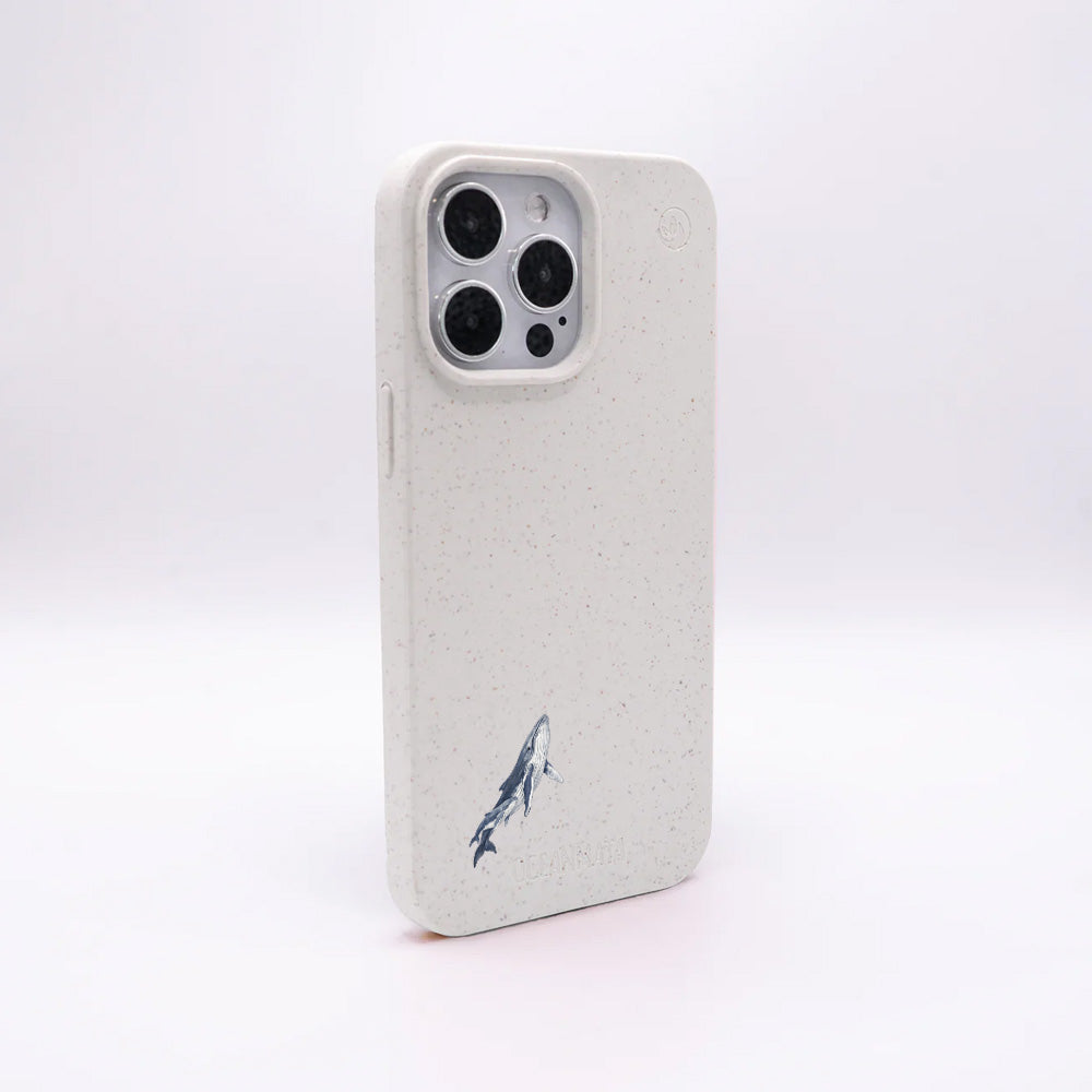 iPhone 17 pro max Hülle - Buckelwal weiß - "OceanLullaby" - nachhaltig