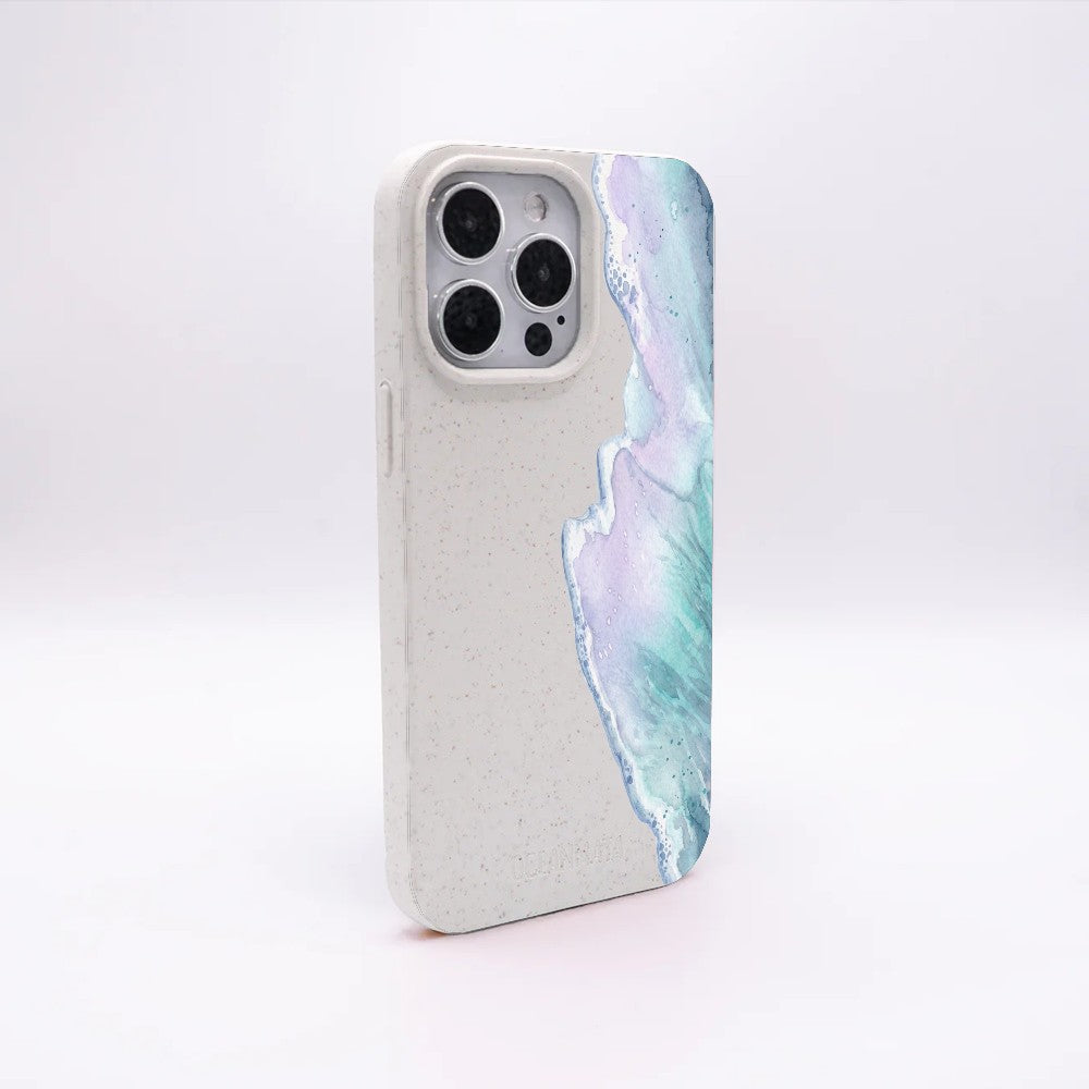Biologisch abbaubare Handyhülle iPhone 13 pro max Bluehour — kompostierbar — Rückseite