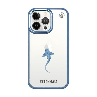 iPhone 13 pro Hülle - Leopardenhai blau - "BlueLeopard" - nachhaltig