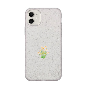 Biologisch abbaubare Handyhülle iPhone 11 Daisy — kompostierbar — Vorderseite