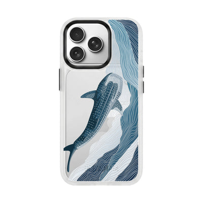 iPhone 18 Pro / 17 Pro Hülle - Walhai blau - "DeepWater" - nachhaltig