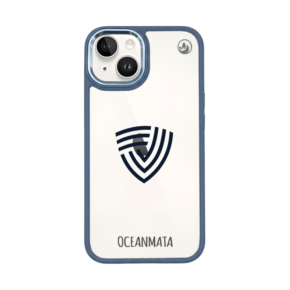 EKP Steuerberater × OceanMata Hülle Clear – iPhone 14 (Muster)