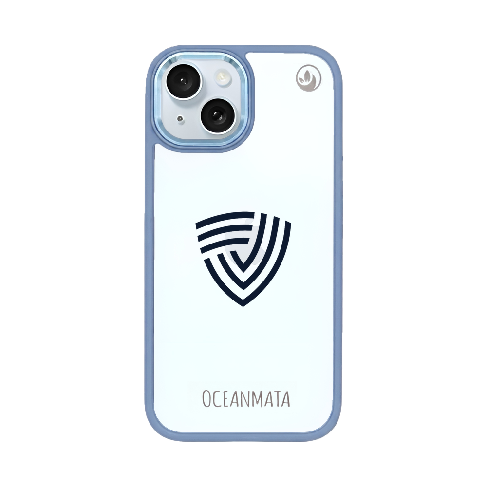 EKP Steuerberater × OceanMata Hülle Clear – iPhone 15 (Muster)