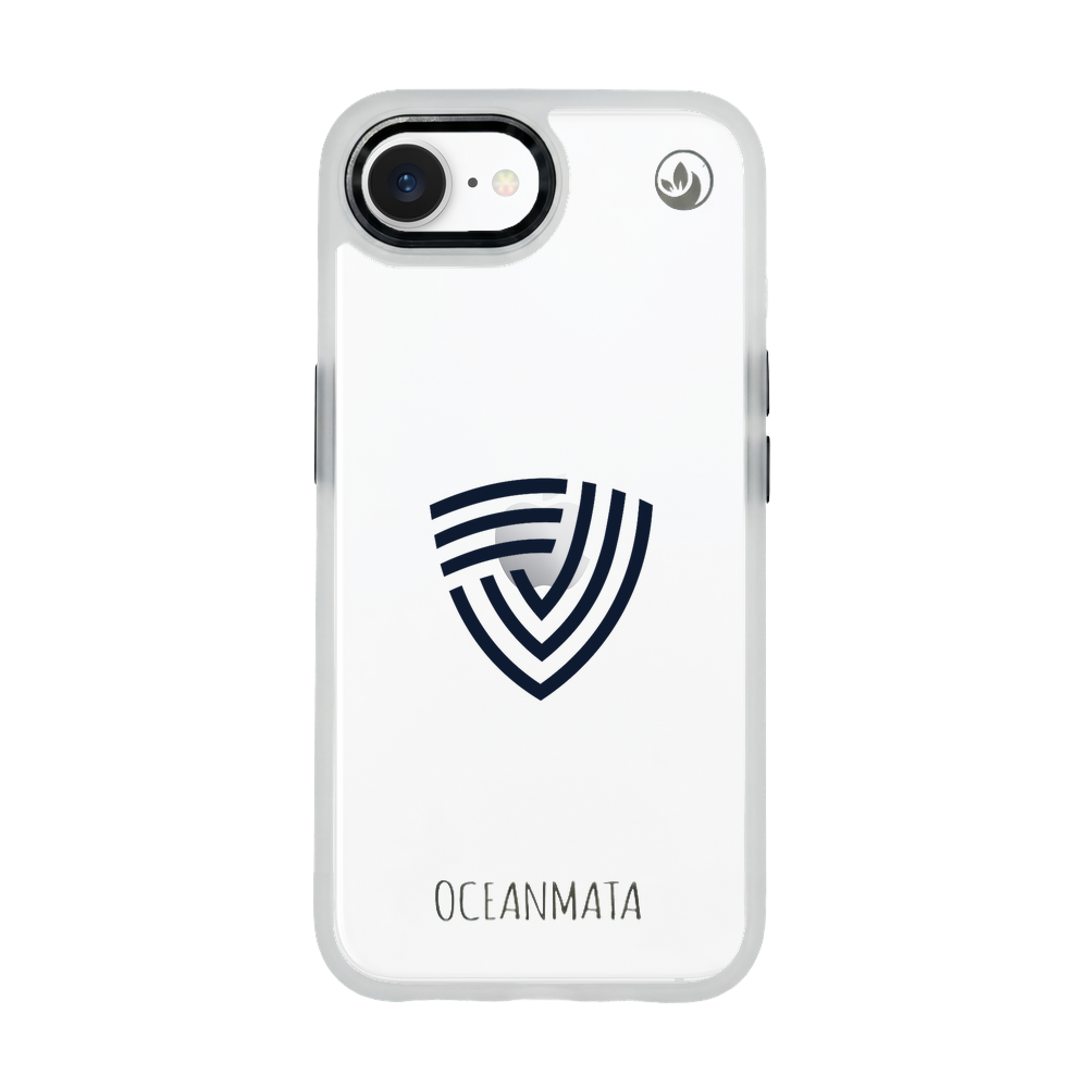 EKP Steuerberater × OceanMata Hülle Clear – iPhone 16e (Muster)
