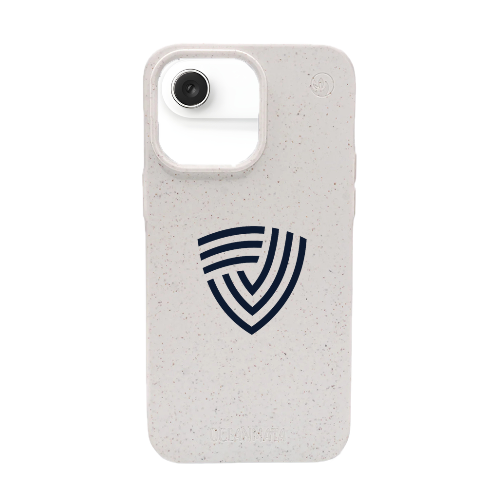 EKP Steuerberater × OceanMata Hülle Weiß – iPhone 17 Air (Muster)