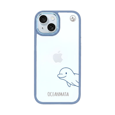 iPhone 15 Hülle - Delfin - "Finni" - nachhaltig