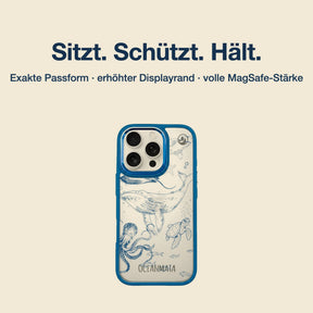 Nachhaltige Handyhülle iPhone 17 pro Dackel aus Ocean Plastic — Passform & MagSafe