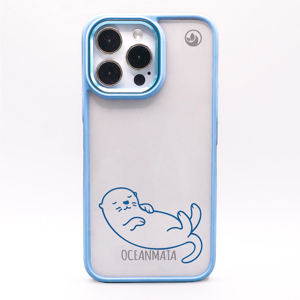 iPhone 11 pro Hülle - Otter blau - nachhaltig