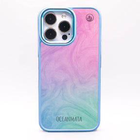 iPhone 12 pro / iPhone 12 Hülle - "Colored Marble" - nachhaltig