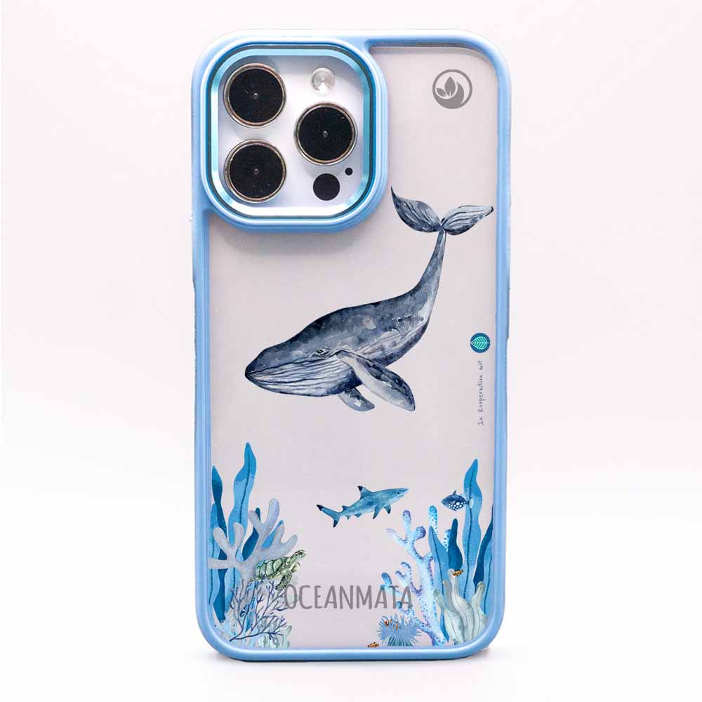 iPhone 16 pro max Hülle - Meer blau - "Ocean" - nachhaltig